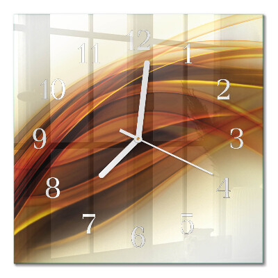 Moderne wanduhr quadratisch Abstraktion