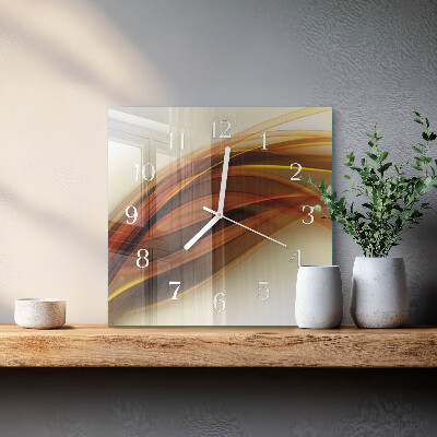 Moderne wanduhr quadratisch Abstraktion