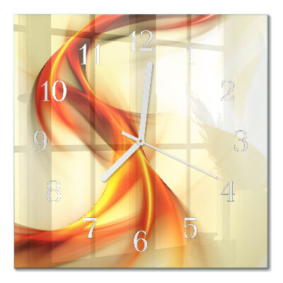 Quadratische wanduhr modern Abstraktion