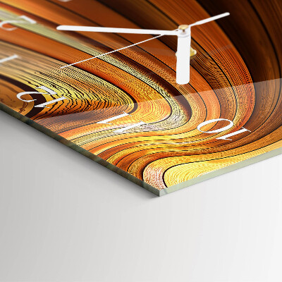 Quadratische wanduhr modern Abstraktion