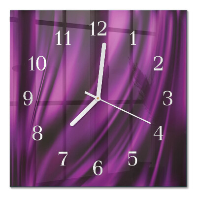 Quadratische wanduhr Abstraktion