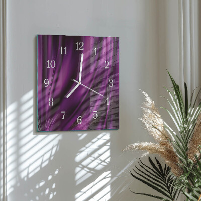 Quadratische wanduhr Abstraktion