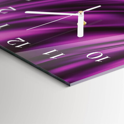 Quadratische wanduhr Abstraktion