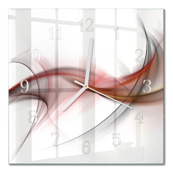 Moderne wanduhr quadratisch Abstraktion