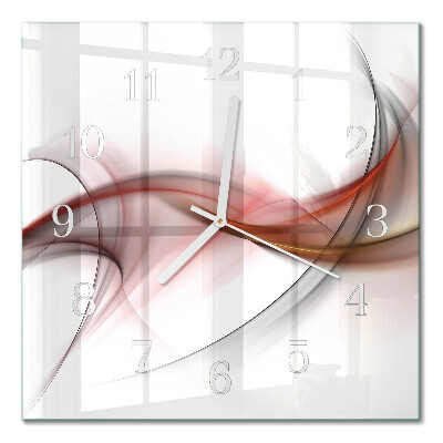 Moderne wanduhr quadratisch Abstraktion