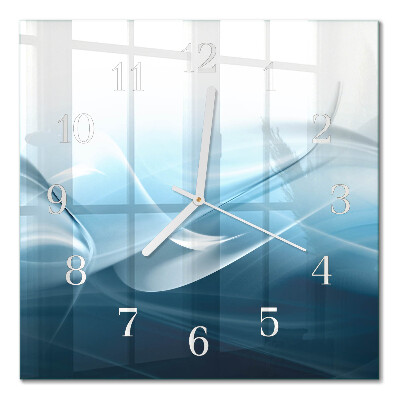 Quadratische wanduhr modern Abstraktion