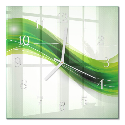 Quadratische wanduhr Abstraktion