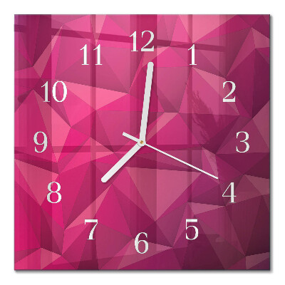 Moderne wanduhr quadratisch Abstraktion