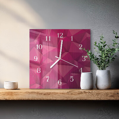 Moderne wanduhr quadratisch Abstraktion