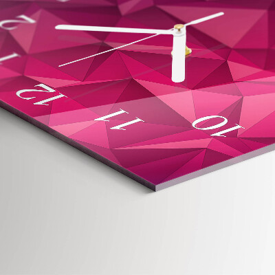 Moderne wanduhr quadratisch Abstraktion