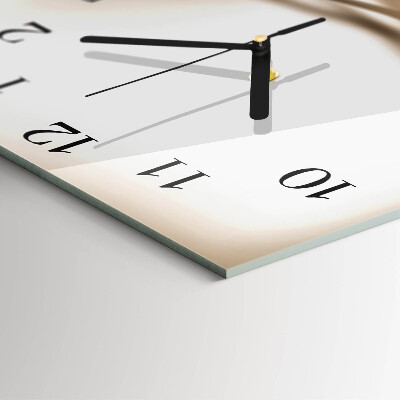 Wanduhr mit motiv quadratisch Abstrakte Linien