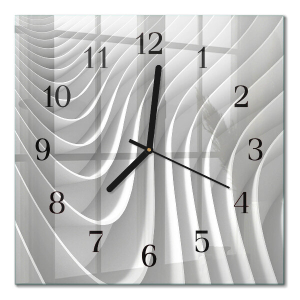 Quadratische wanduhr Abstraktion