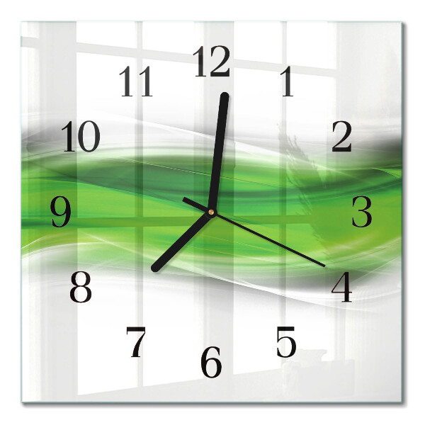 Quadratische wanduhr Abstraktion