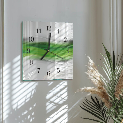 Quadratische wanduhr Abstraktion