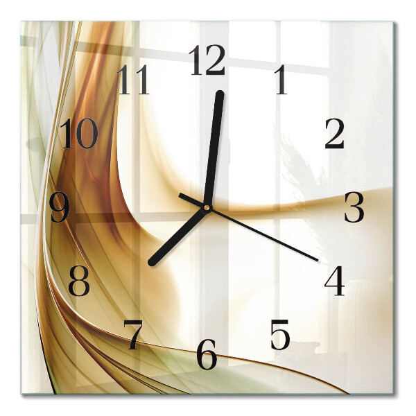 Moderne wanduhr quadratisch Abstraktion