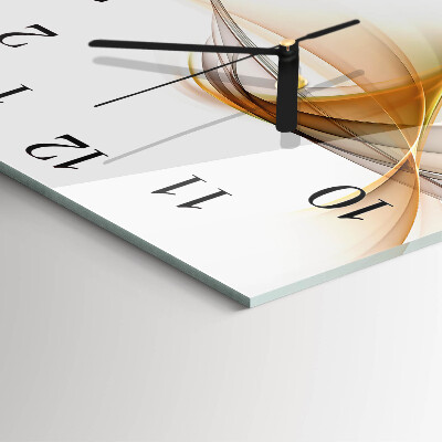 Quadratische wanduhr modern Abstraktion