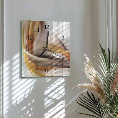 Quadratische wanduhr Abstraktion