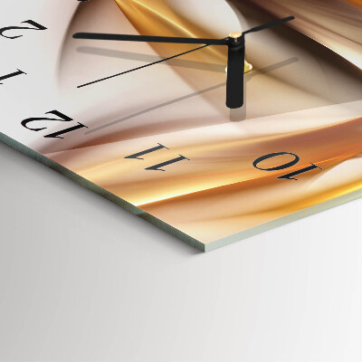 Quadratische wanduhr Abstraktion