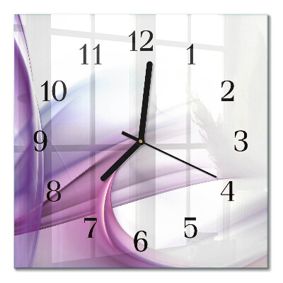 Moderne wanduhr quadratisch Abstraktion