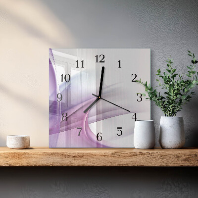 Moderne wanduhr quadratisch Abstraktion