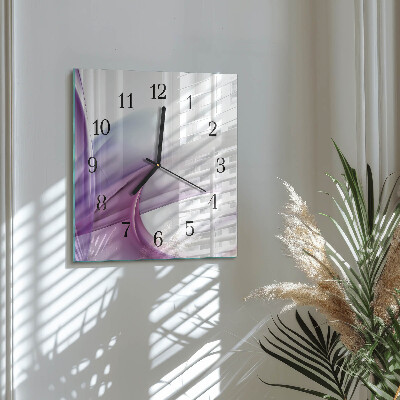 Moderne wanduhr quadratisch Abstraktion