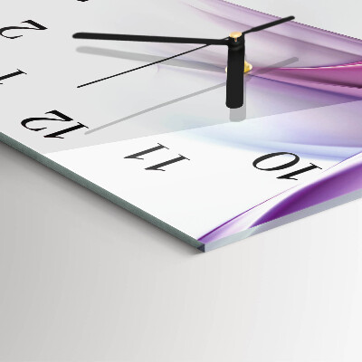 Moderne wanduhr quadratisch Abstraktion