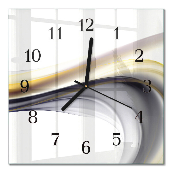 Moderne wanduhr quadratisch Abstraktion