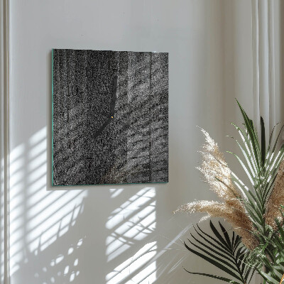 Quadratische wanduhr Holz