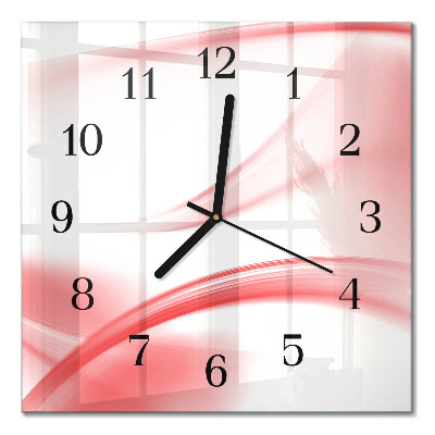Wanduhr mit motiv quadratisch Abstrakte Kunst