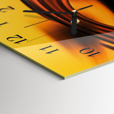 Moderne wanduhr quadratisch Abstraktion