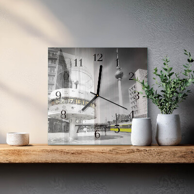 Moderne wanduhr quadratisch Berlin
