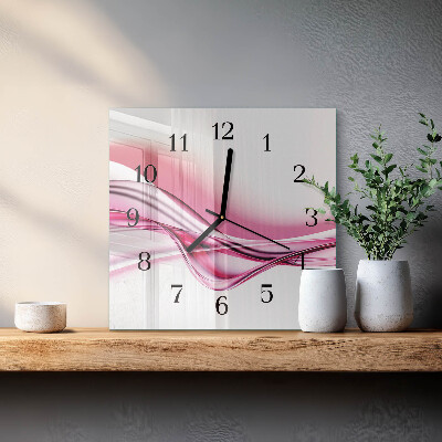 Moderne wanduhr quadratisch Abstrakte Kunst