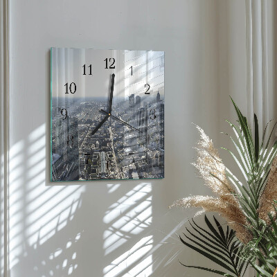 Quadratische wanduhr Horizont