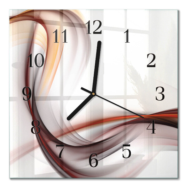 Moderne wanduhr quadratisch Abstraktion