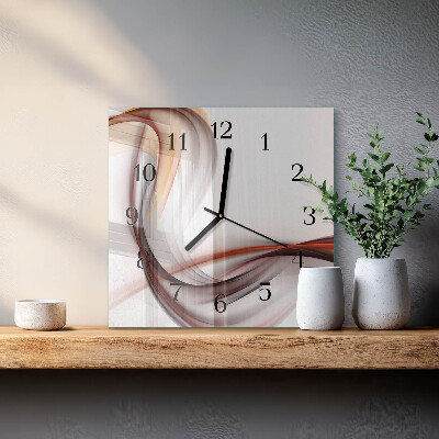 Moderne wanduhr quadratisch Abstraktion