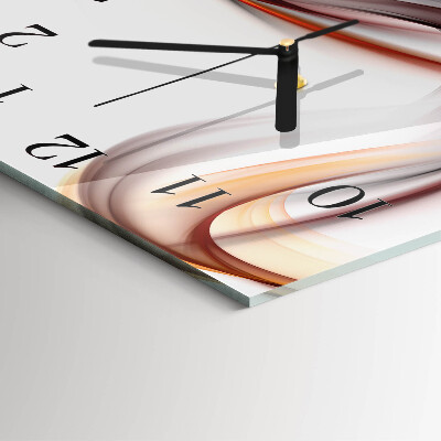 Moderne wanduhr quadratisch Abstraktion