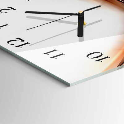 Wanduhr mit motiv quadratisch Abstraktion
