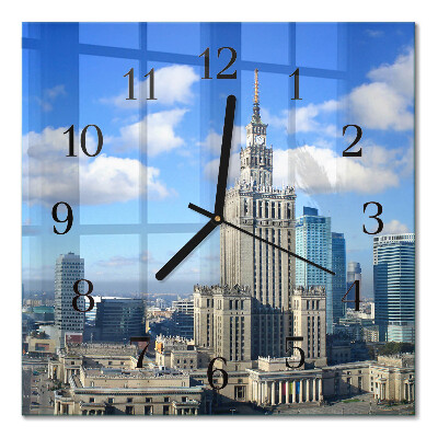 Quadratische wanduhr modern Warschau