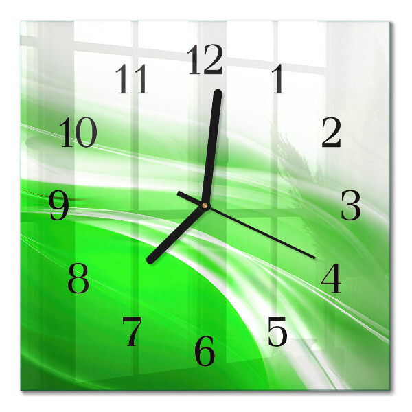 Quadratische wanduhr Abstraktion