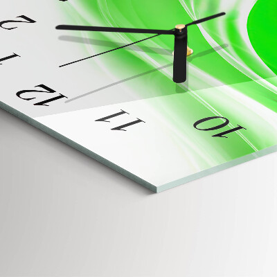 Quadratische wanduhr Abstraktion