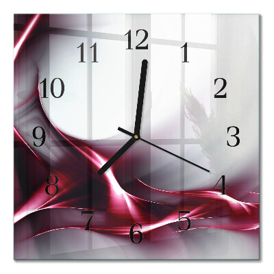 Moderne wanduhr quadratisch Abstraktion