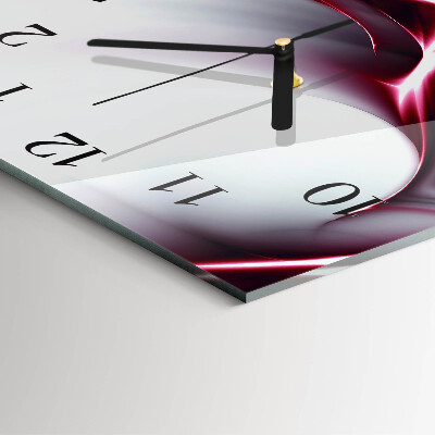 Moderne wanduhr quadratisch Abstraktion