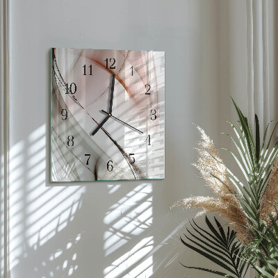 Moderne wanduhr quadratisch Abstraktion