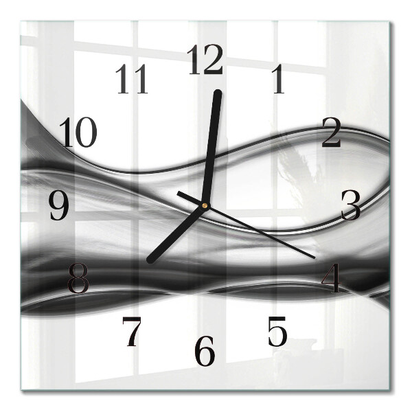 Quadratische wanduhr modern Abstraktion
