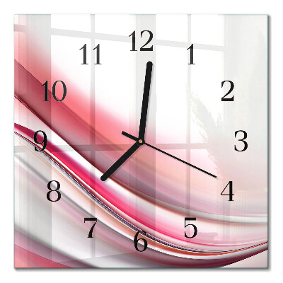 Quadratische wanduhr modern Abstraktion