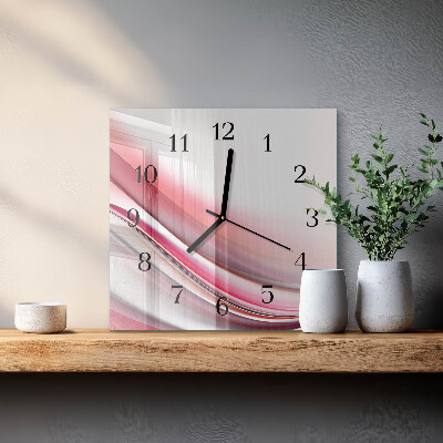 Quadratische wanduhr modern Abstraktion