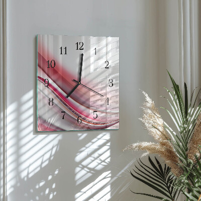 Quadratische wanduhr modern Abstraktion