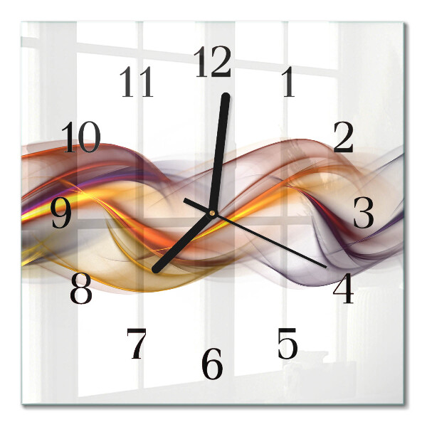 Moderne wanduhr quadratisch Abstraktion