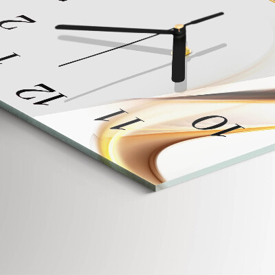 Quadratische wanduhr Abstraktion
