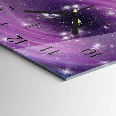Quadratische wanduhr modern Abstraktion